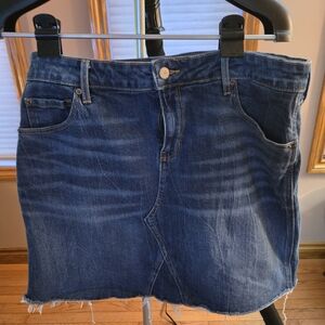 Old Navy Blue Denim Mini Skirt